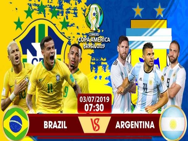 Lịch sử đối đầu Argentina vs Brazil: Selecao vượt trội hơn
